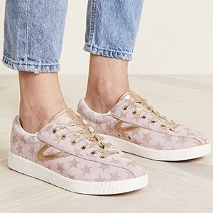 tretorn nylite 25 plus leopard sneakers